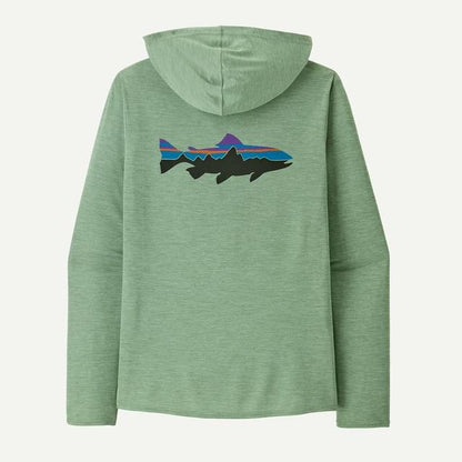 Patagonia Cap Cool Daily Graphic Hoody Ellwood Green