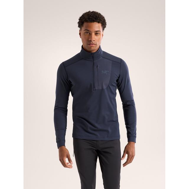 Arc'teryx Rho Lt Zip Neck Black Sapphire