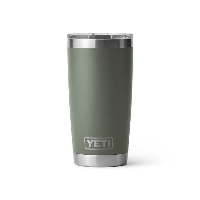 Yeti Rambler 20oz Tumbler Magslider Camp Green