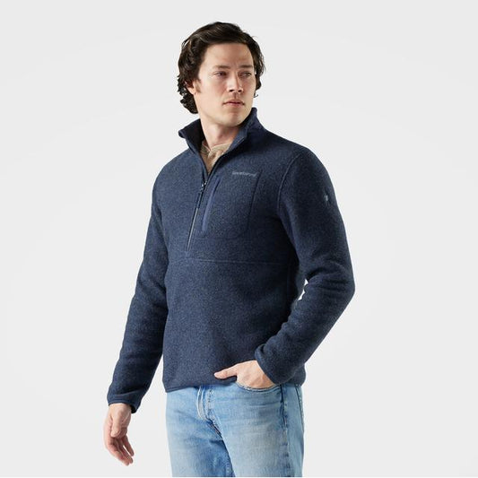 Smartwool Second Cut Fleece 1/2 Zippers Deep Navy