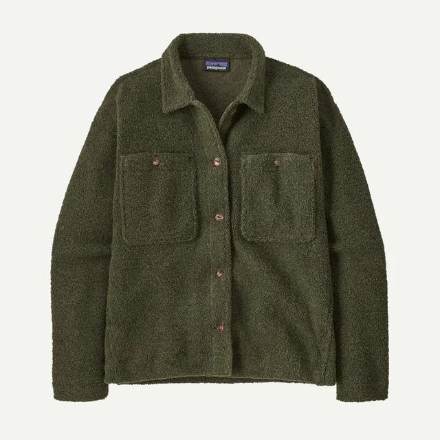 Patagonia Reclaimed Sweater Shirt Jacket Basin Green
