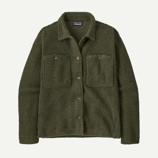 Patagonia Reclaimed Sweater Shirt Jacket Basin Green