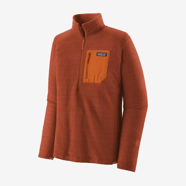 Patagonia M's R1 Air Zip Neck BURR