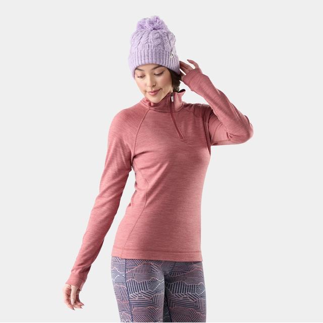 Womens Classic Thermal Merino Base Layer 1/4 Zip Smartwool