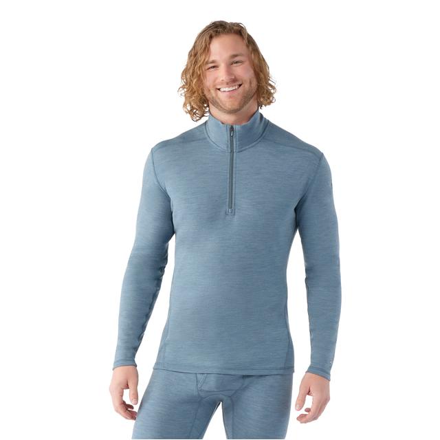 Mens Classic Thermal Merino Base Layer 1/4 Zip Smartwool