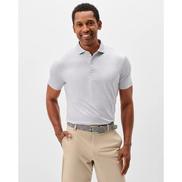 Mens Huron Solid Featherweight Performance Polo Johnnie-o