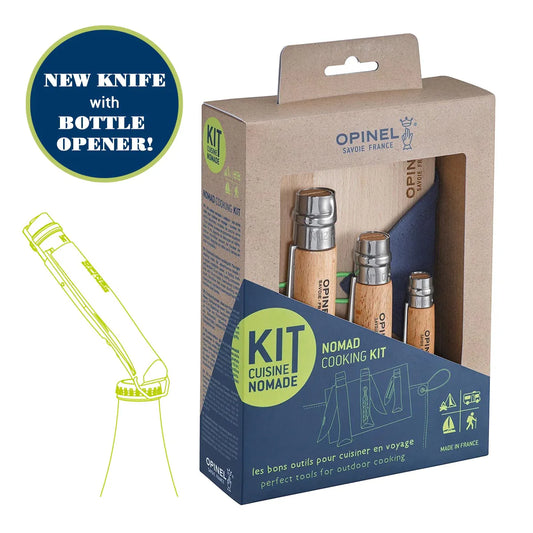 Opinel Nomad Kit With Bottler Opener Knife