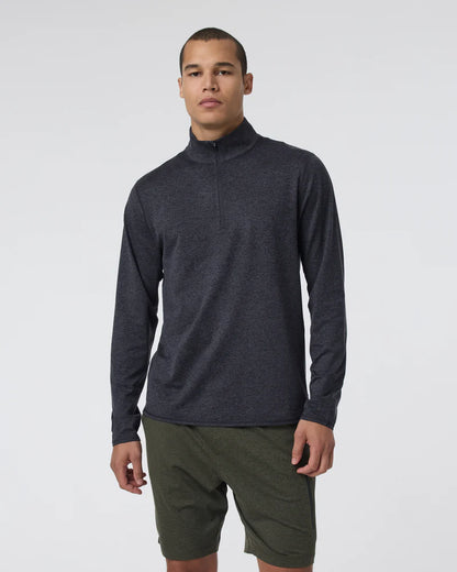 Mens Ponto 1/2 Zip Mock Neck