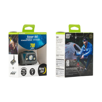 Radiant® Rh2 Powerswitch Rechargeable Headlamp