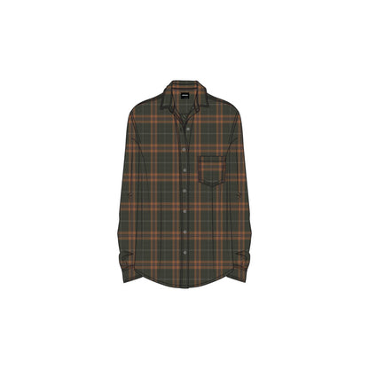 Prana Golden Canyon Flannel Nori
