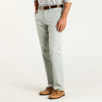 Duckhead Mens Classic Fit Gold School Chino 30" Ins SANDSTONE GREY