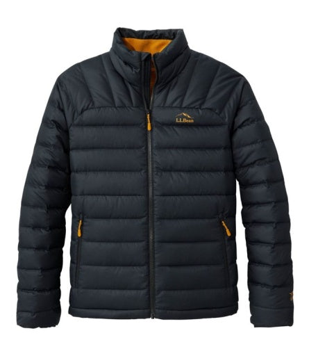 Ll Bean Mens Bean's Down Jacket Regular Gunmetal Gray