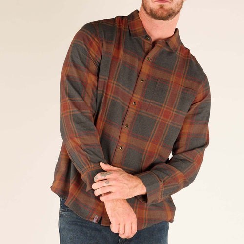CLAY RED PLAID / L