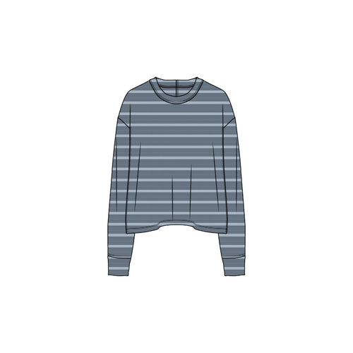 GLACIER SKIES STRIPE / S
