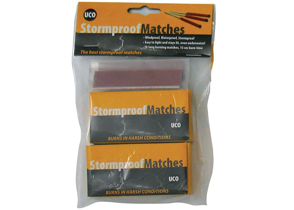 UCO  STORMPROOF MATCHES 2 BOXES Liberty Mountain