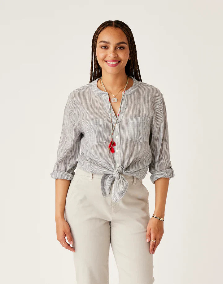 Womens Dylan Gauze Tunic Carve Designs